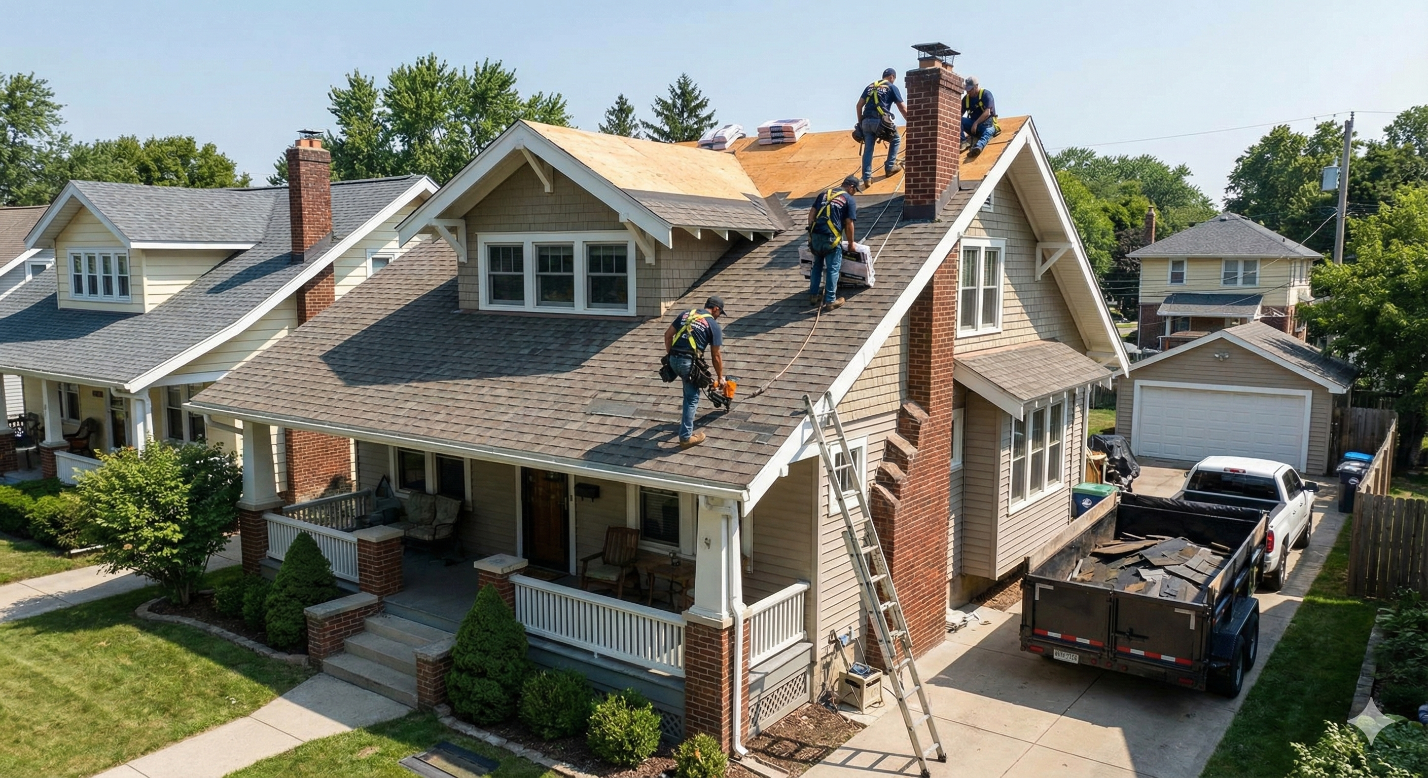 Vance Roofing professional team installing quality roofing in Los Angeles